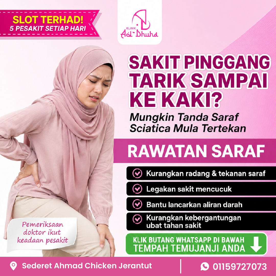 Rawatan Saraf Moden - Klinik Ad-Dhuha Jerantut